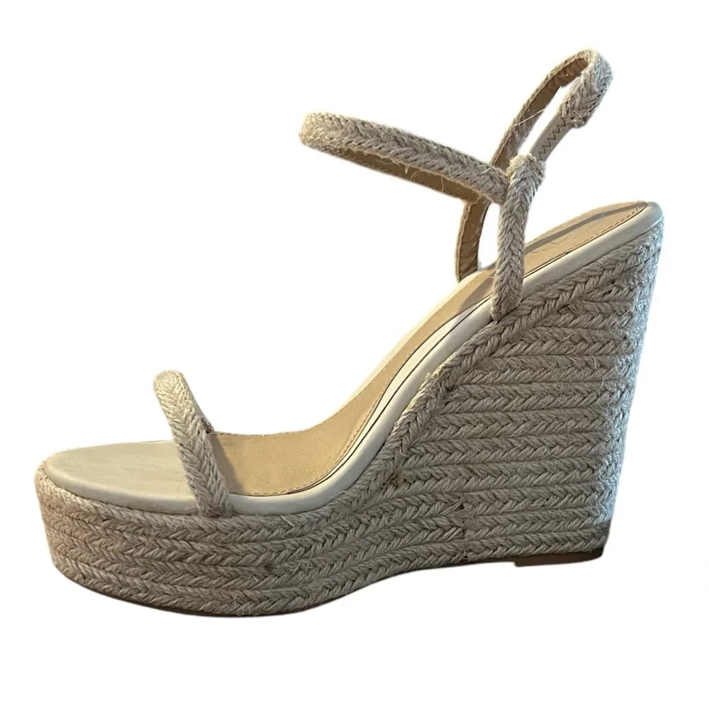 Two Strap Jute Wedges - Brand New in Box!